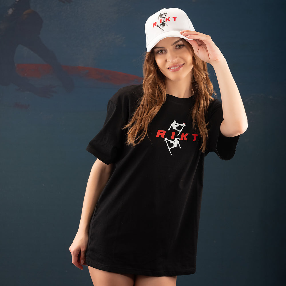 RIKT Unisex White Logo Hat