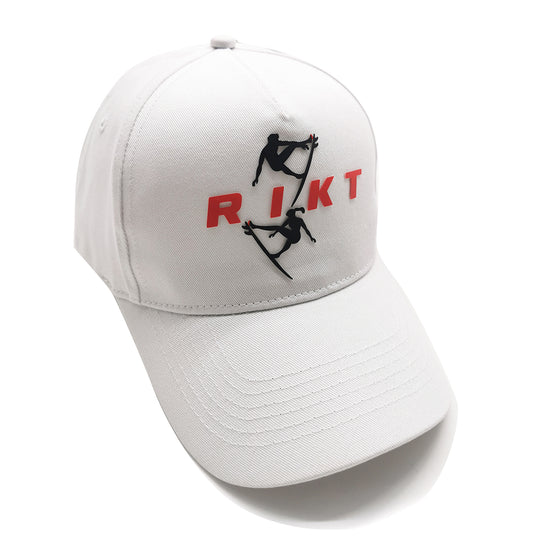 RIKT Unisex White Logo Hat