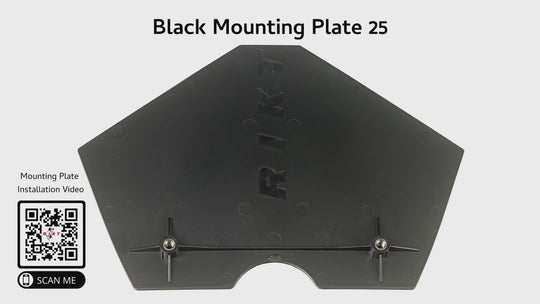 BLACK MOUNTING PLATE 25